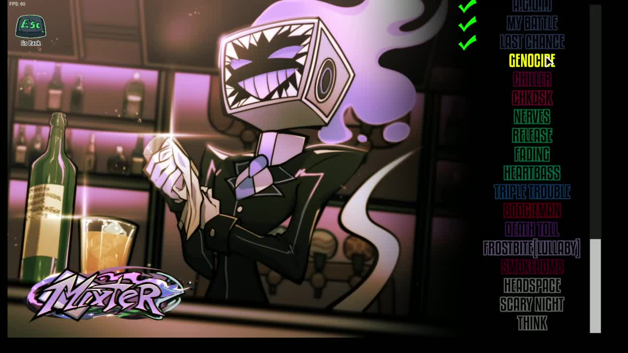 Mixter曲目32 GENOCIDM (tabi曲目2）RETRO mix