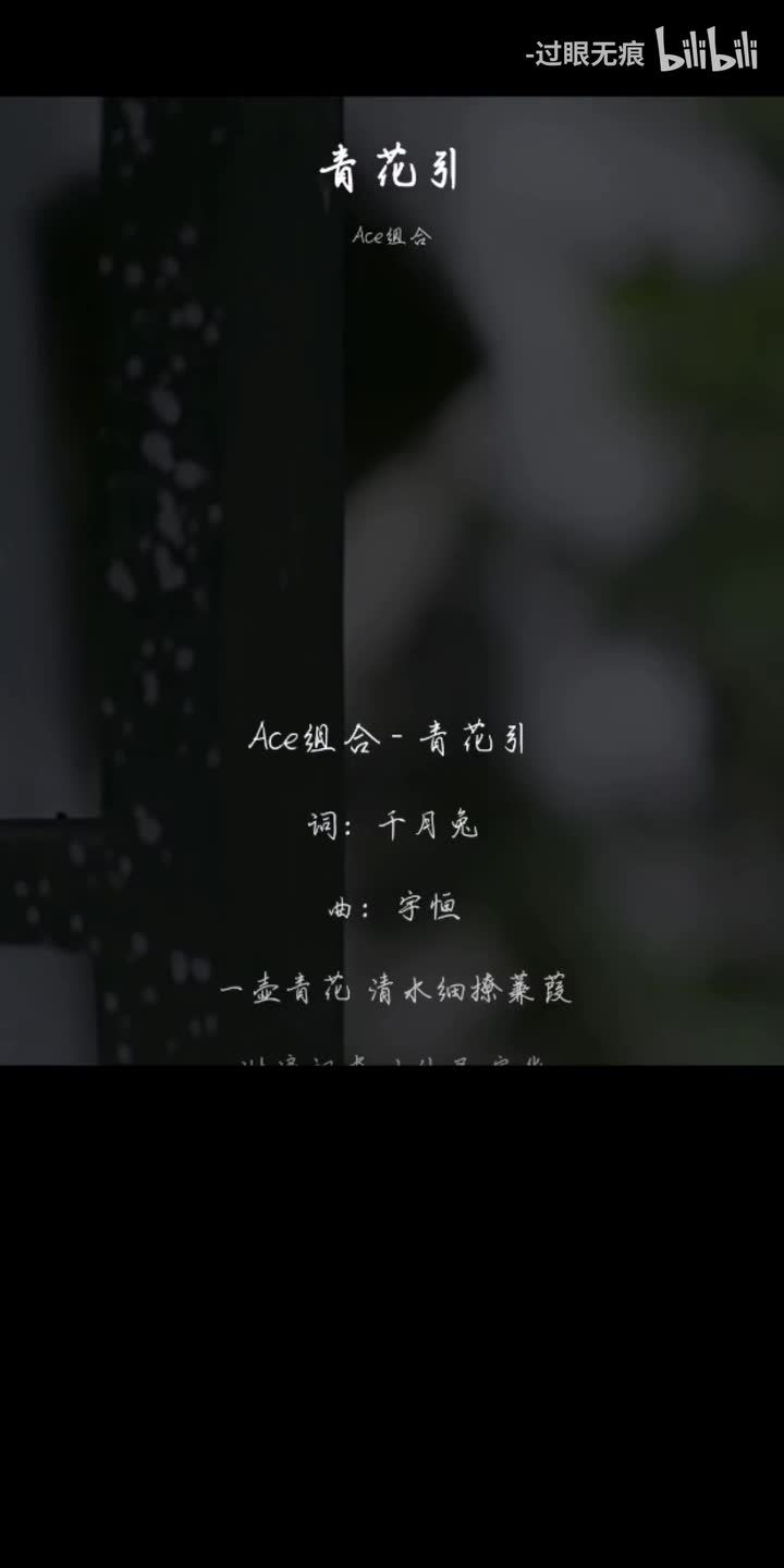 9.青花引-Ace组合