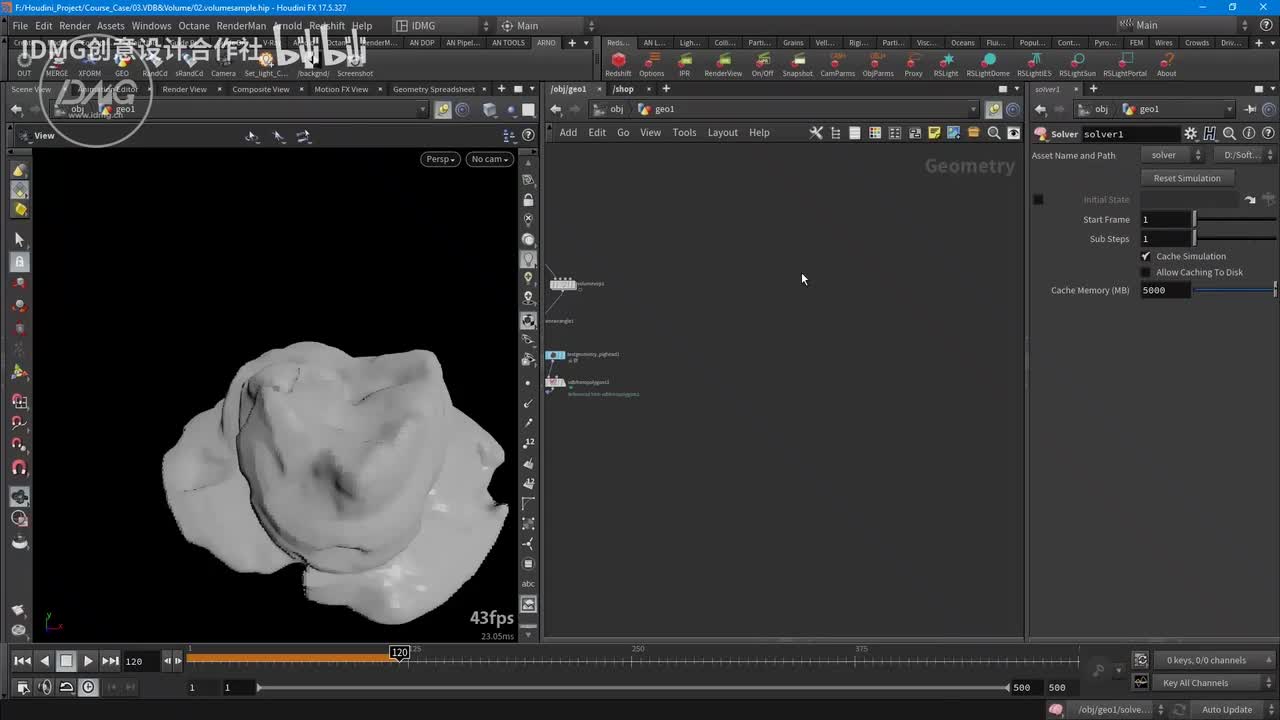 116.VDB配合点云实现模型生长~1