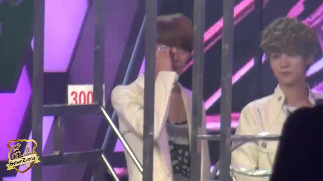 20120703【SEHUNzzang-勋章】 快乐大本营 游戏环节[2] SEHUN FOCUS[超清版]