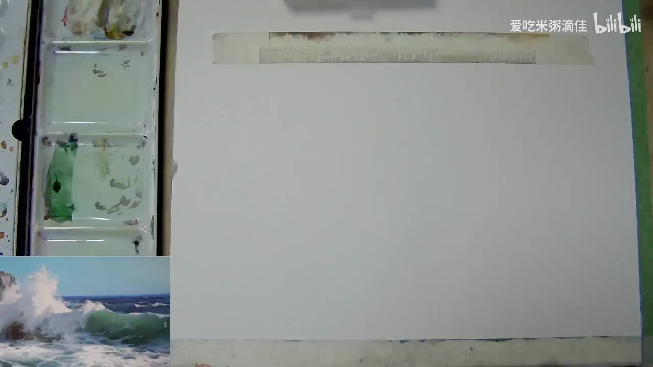 21水面湖泊技法：海洋与海浪