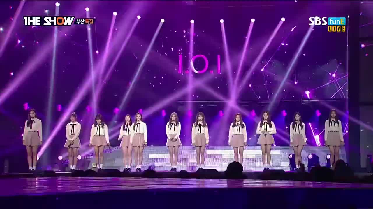 I.O.I - Hold On (161018 SBSfunE The Show)