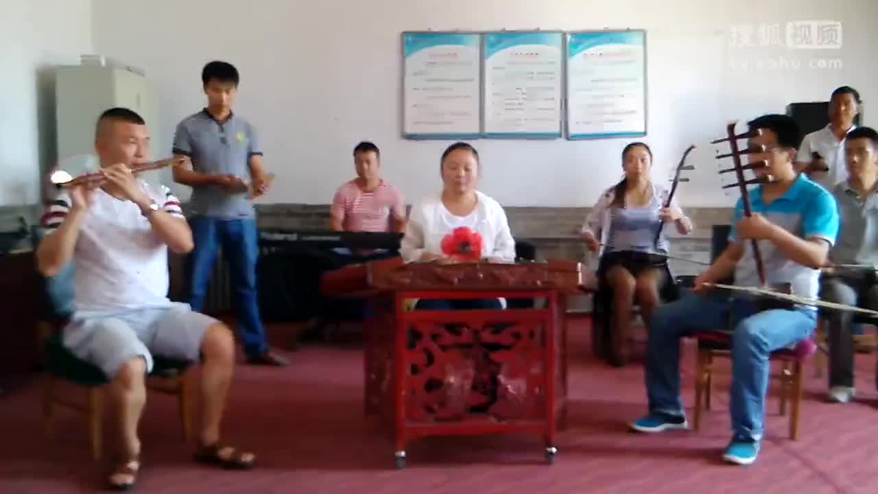 河曲二人台牌子曲《八板》 笛子：刘彦良