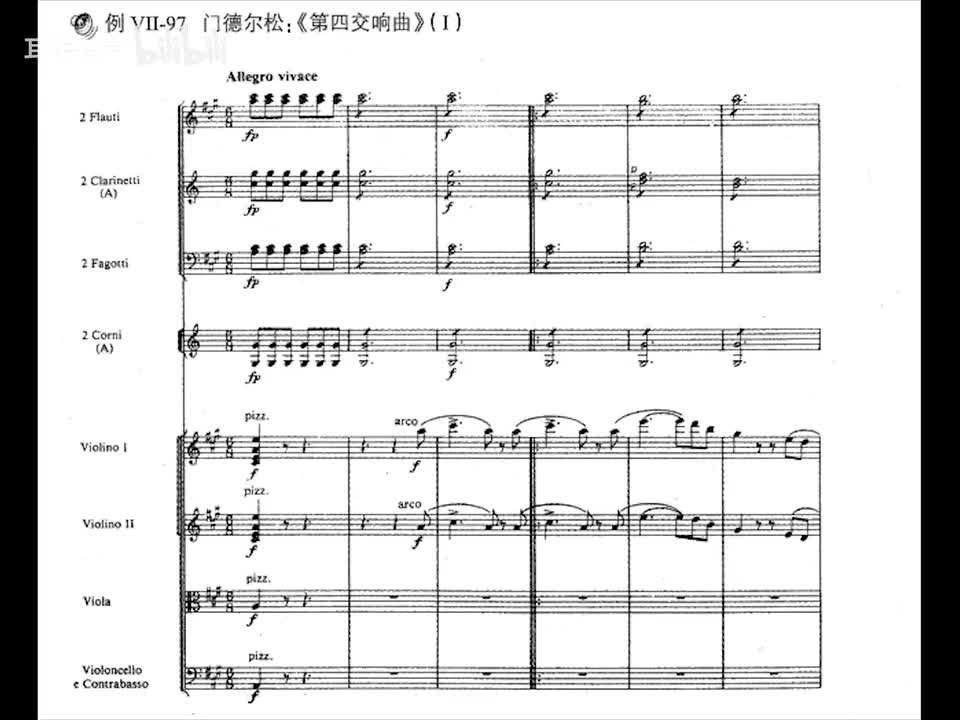 07-097 门德尔松：第四交响曲 (I)