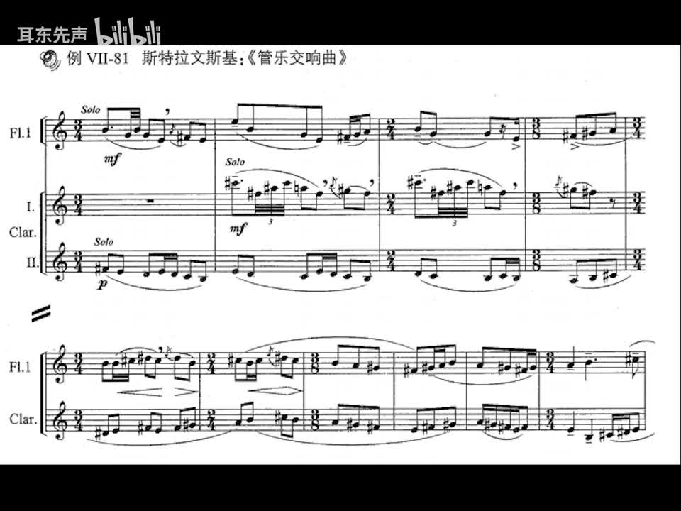 07-081 斯特拉文斯基：管乐交响曲