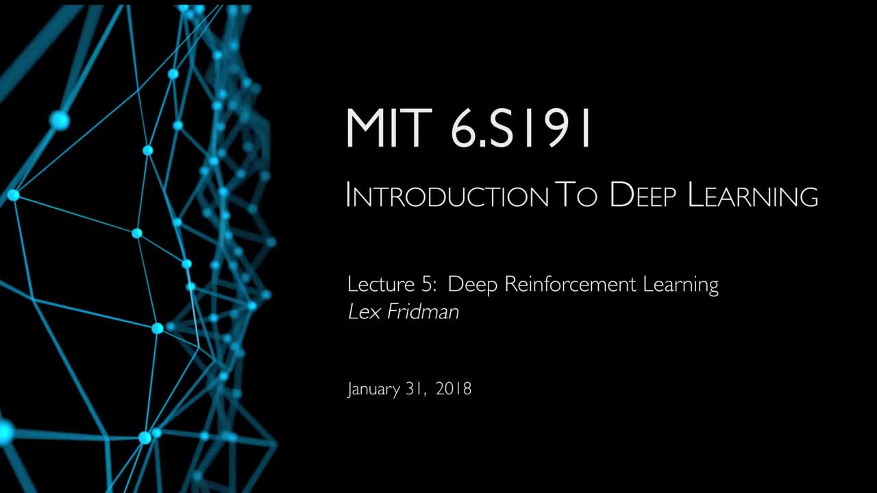 【2018】L5- 深度强化学习