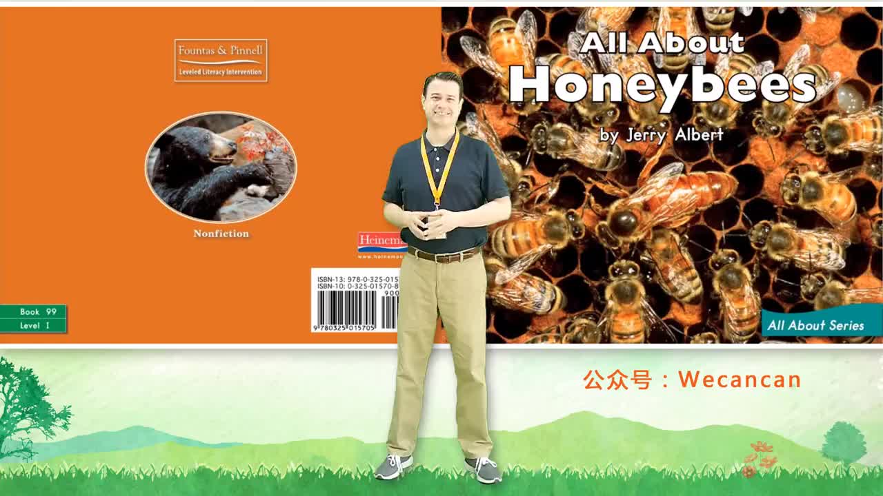 美国艾伦老师海尼曼G1绘本精讲99 All About Honeybees