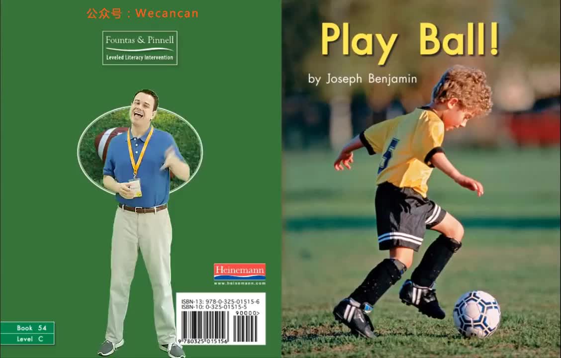 美国艾伦老师海尼曼G1绘本精讲54 Play Ball