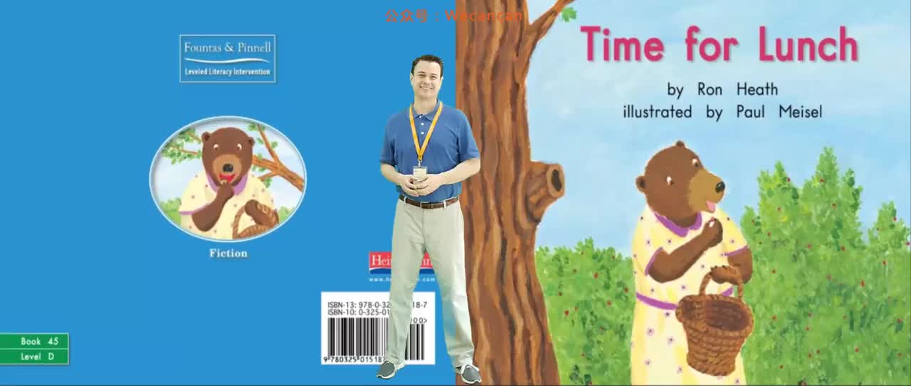 美国艾伦老师海尼曼G1绘本精讲45 Time For Lunch