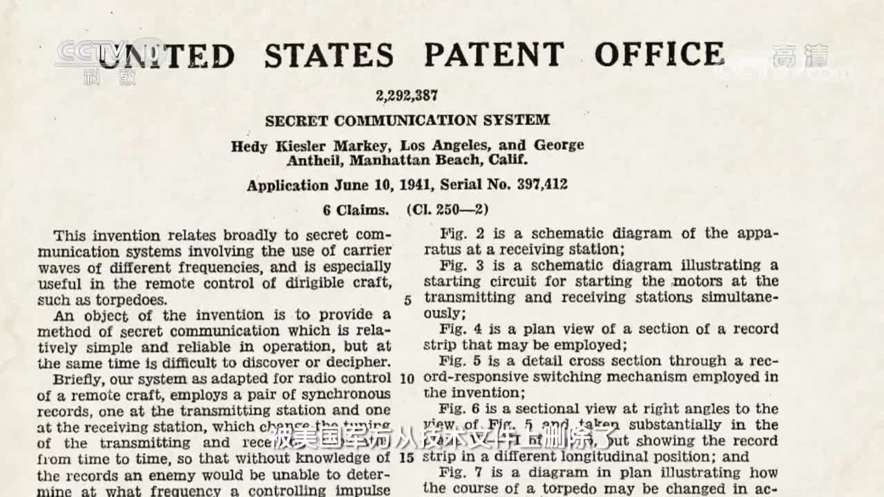14.海蒂.拉玛的跳频技术后来广泛应用于民用通信领域_bilibili