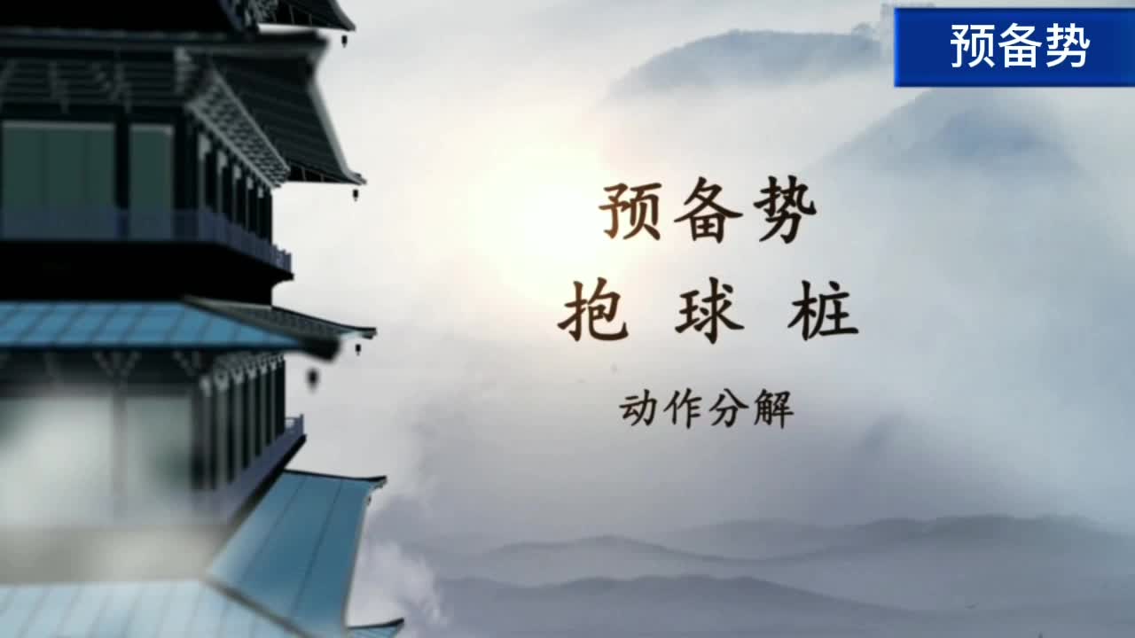 预备势 (抱球桩)