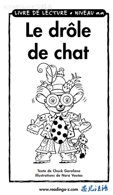 RAZ-aa01-Le drôle de chat