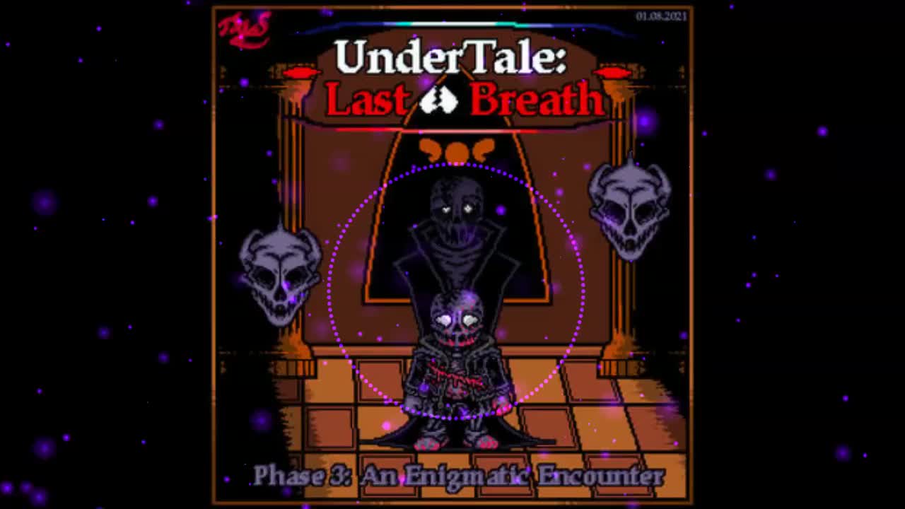 【150w番外】An Enigmatic Encounter Cover V7 W.I.P （Error2021! Sans）