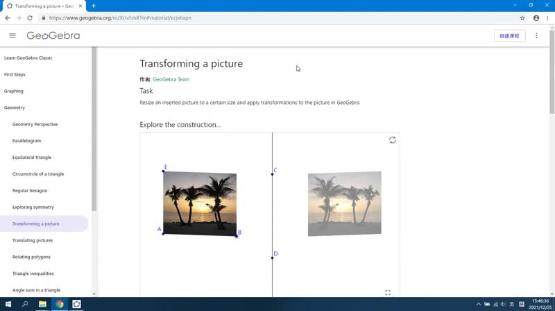 3.7 Transforming a picture