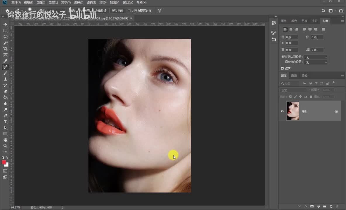 18.污点修复画笔工具1