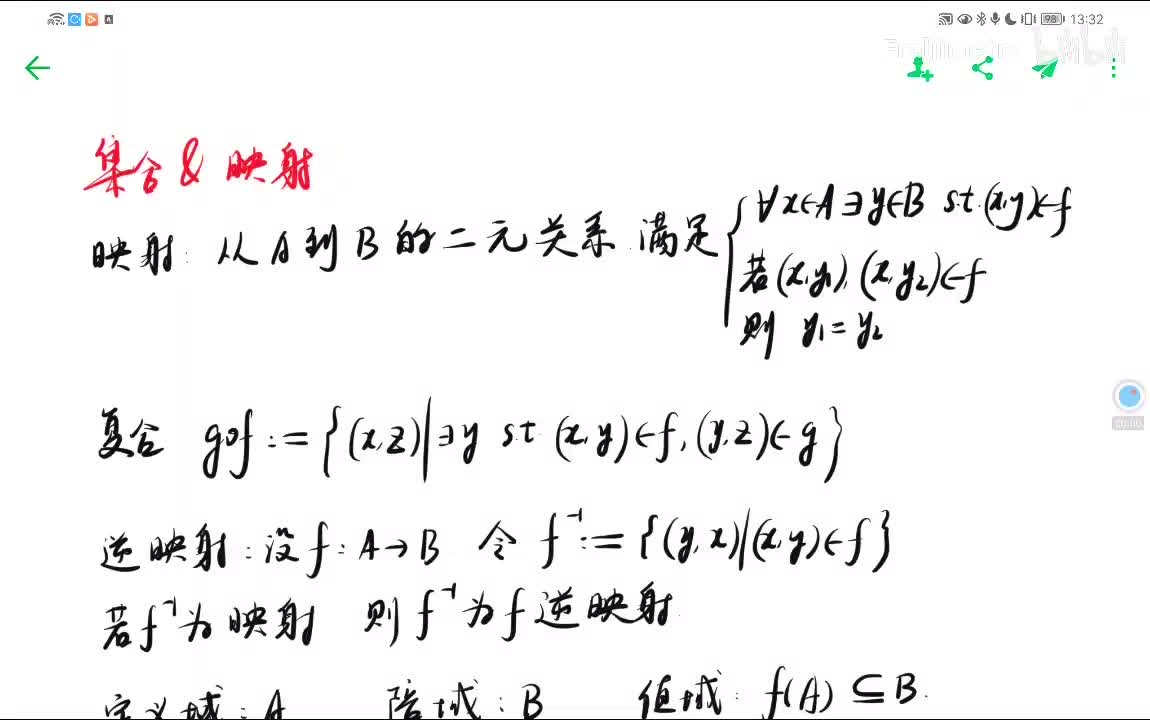 映射 集合的势 势的比较