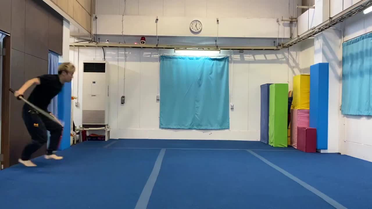 【KATANA】Front flip slash_sugiguchi　前宙斬り_杉口