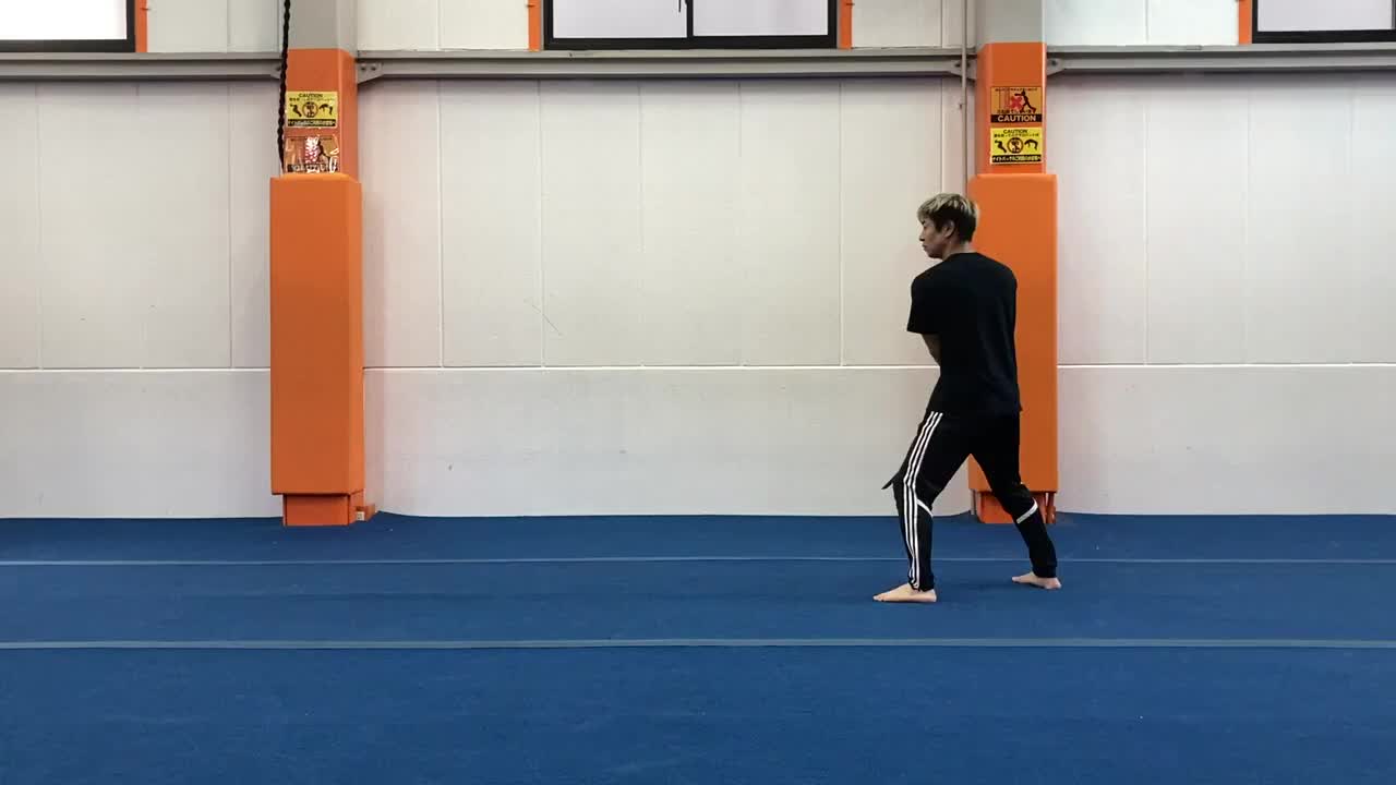 【KATANA】Top slash_sugiguchi　独楽斬り_杉口