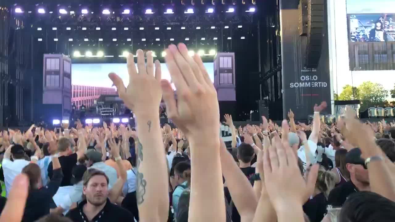 【饭拍】2018.6.30 Revival Tour 挪威奥斯陆