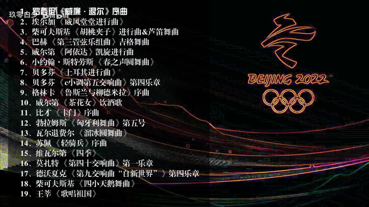 1、罗西尼 《威廉·退尔》序曲