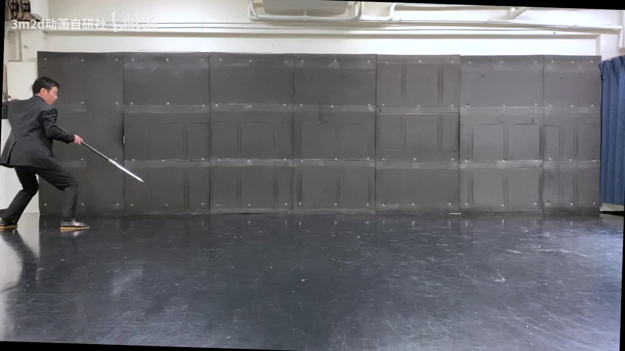 【长武器(LongWeapon)】花式脚踢枪攻击方式003