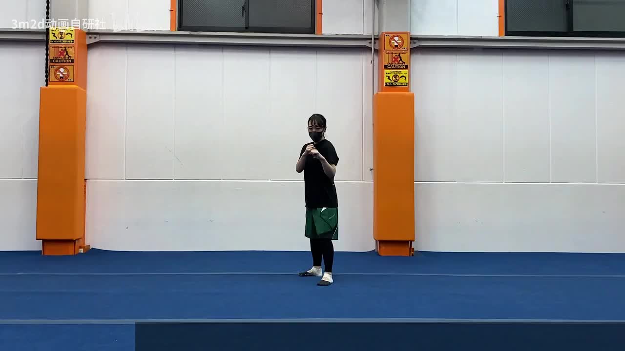 【拳】上勾拳（女性&可爱）