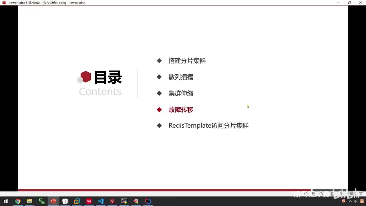 高级篇-分布式缓存-16-Redis分片集群-故障转移