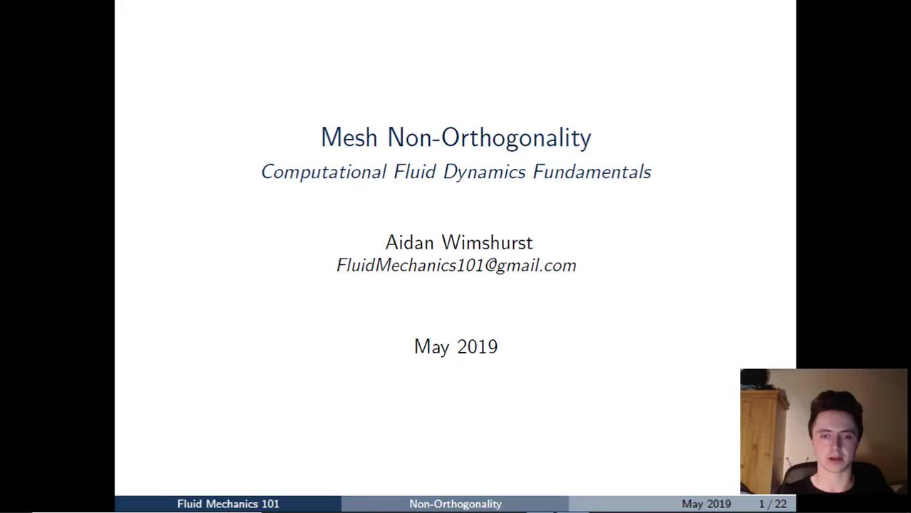 CFD理论 21 网格的非正交性part1 与方程扩散项的离散 Mesh Non-Orthogonality_高清 720P