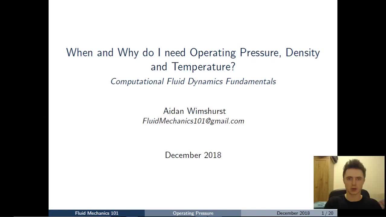 CFD 理论 10 操作压力 操作温度 操作密度_高清 720P