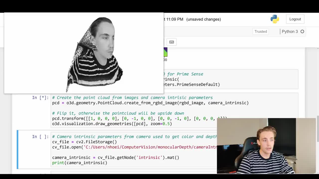 Create Your Own Point Clouds from Depth Maps - Point Cloud Processing in Open3D