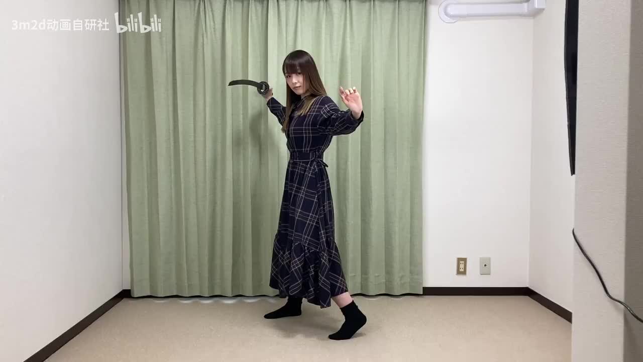 【战斗待机】叶片刀 Pose idle Animation Reference