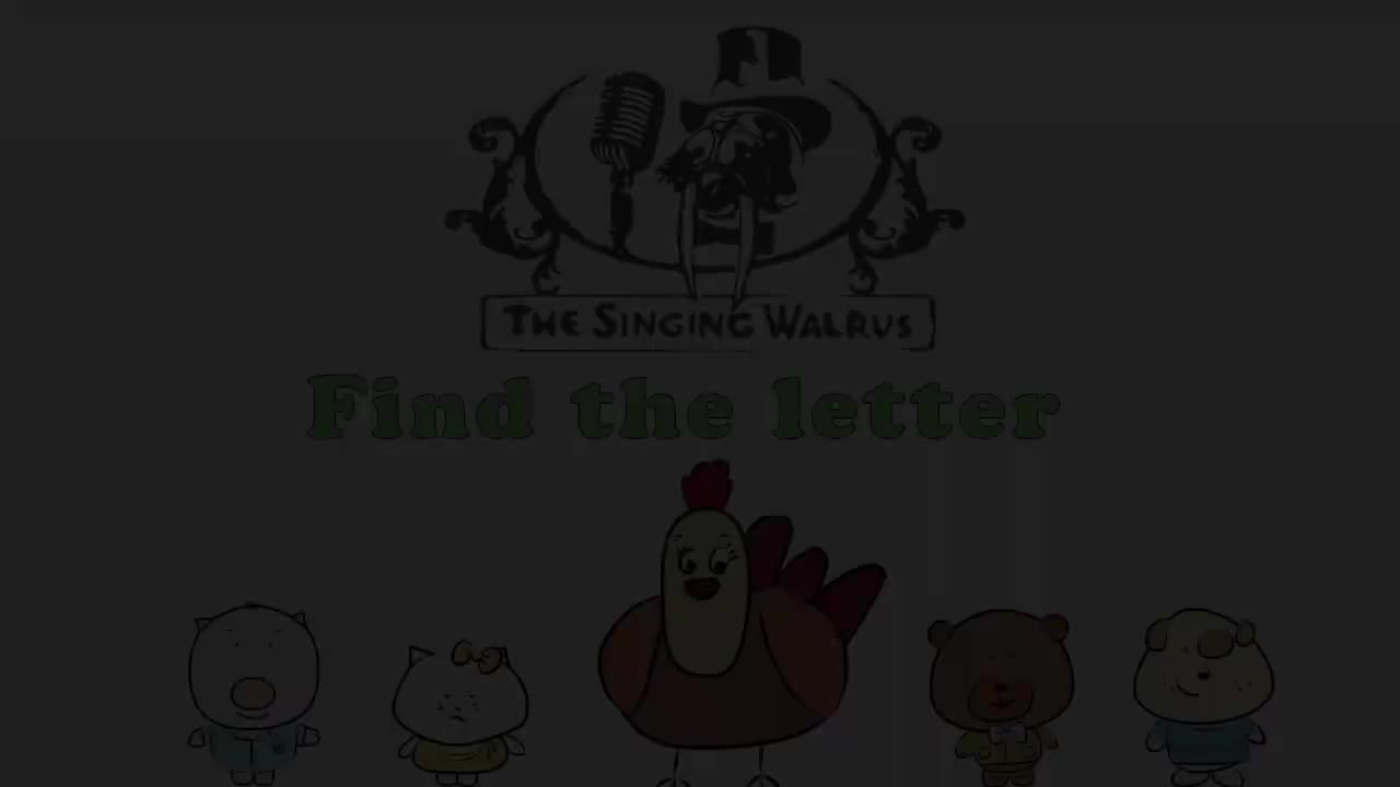 Alphabet Games - Find the Letter O