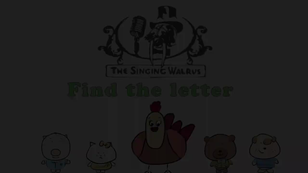 Alphabet Games - Find the Letter M