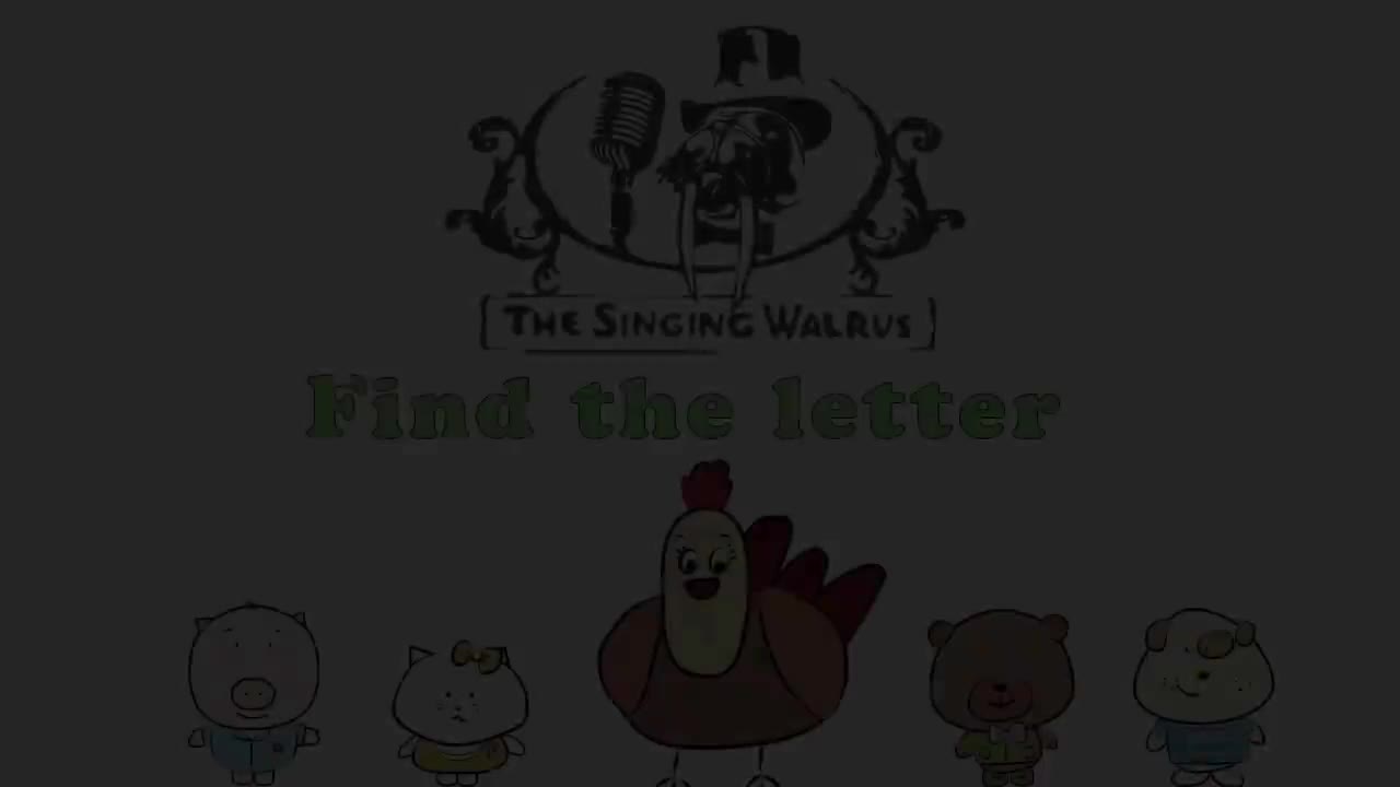 Alphabet Games _ Find the Letter W