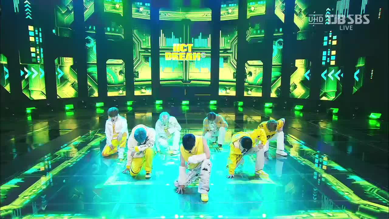 220410 SBS UHD Inkigayo NCT DREAM - Glitch Mode