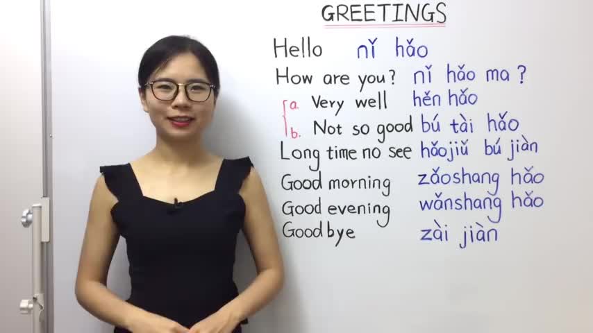 4.打招呼-How to Greet People in Mandarin Chinese