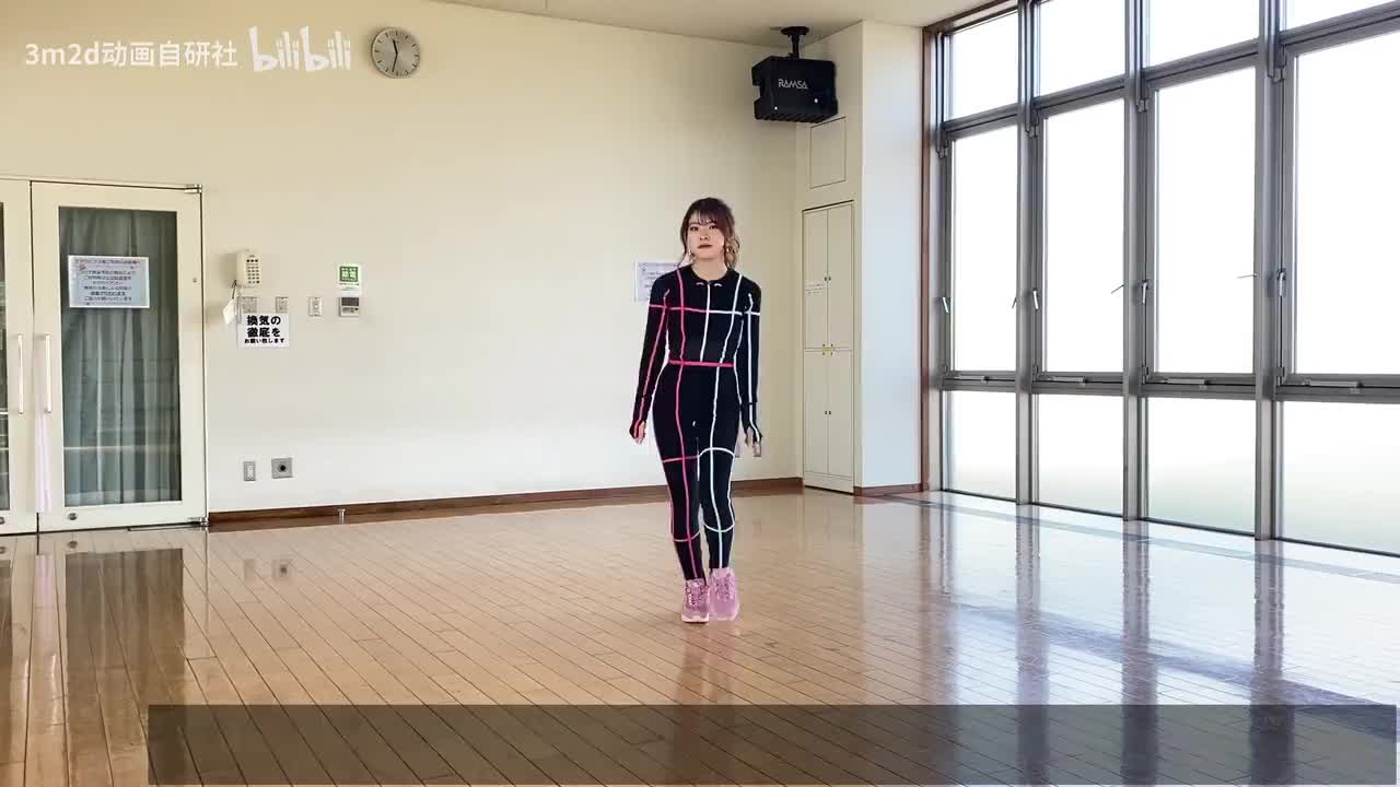 【待机动作】“日本动漫的片尾曲” Animation reference by 3D2M动画自研社