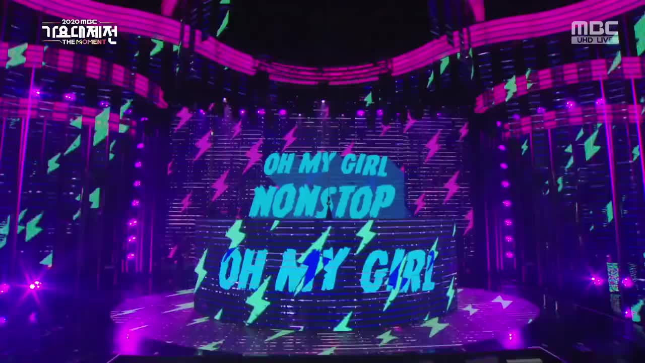 201231 MBC UHD Gayo Dejejeon Oh My Girl - Nonstop