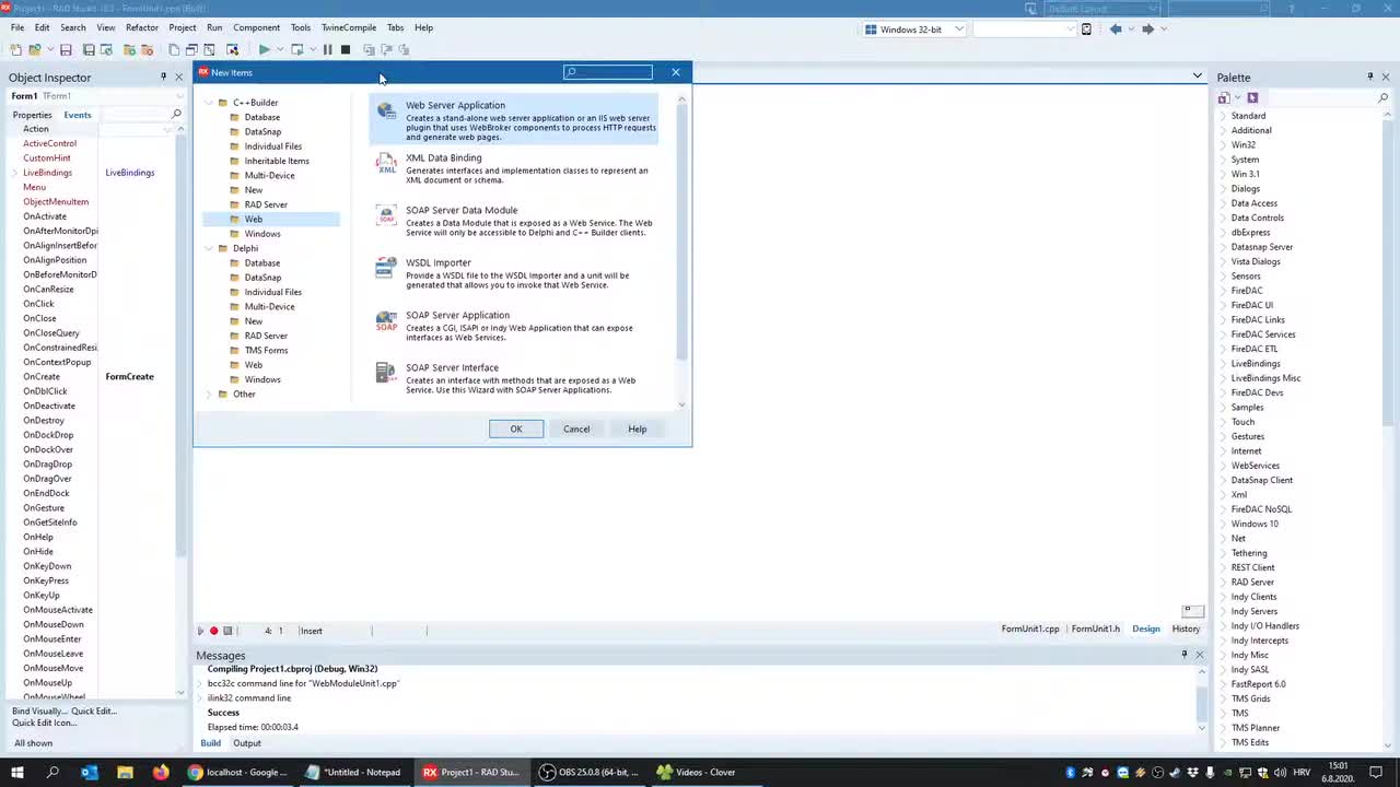 29-C++ Builder - Creating REST Web Service (WebBroker)
