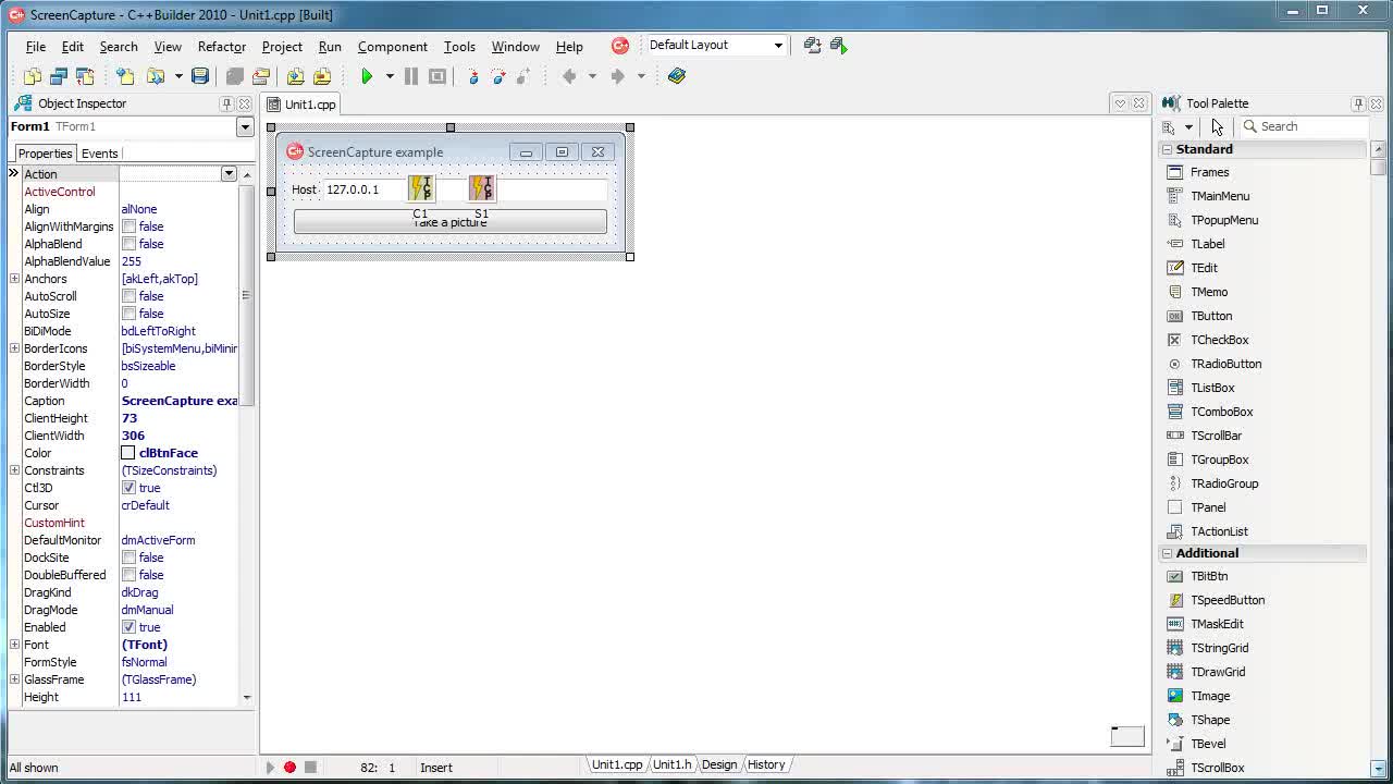 24-C++ Builder - Indy TCP (Screenshot)