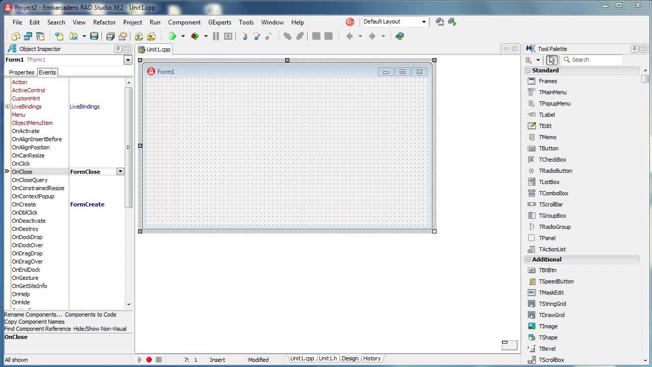 08-C++ Builder - INI files & Windows Registry