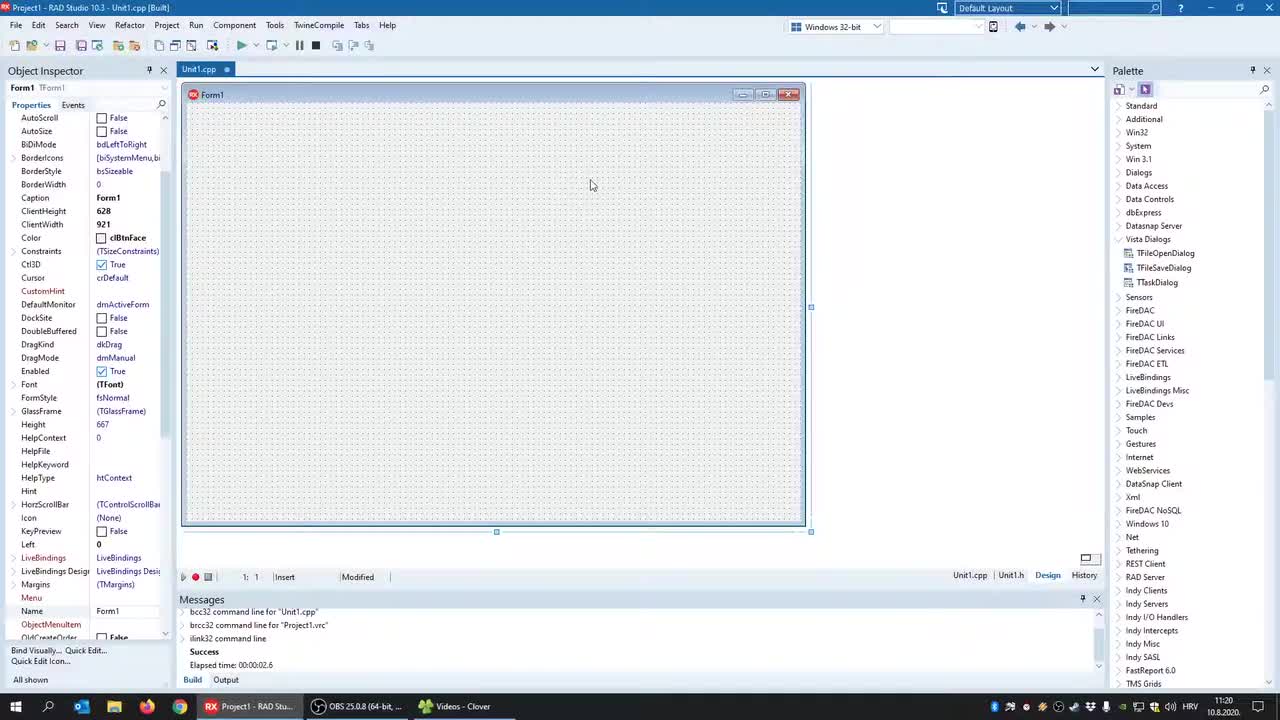 01-C++ Builder - VCL Components, Dialogs and Forms