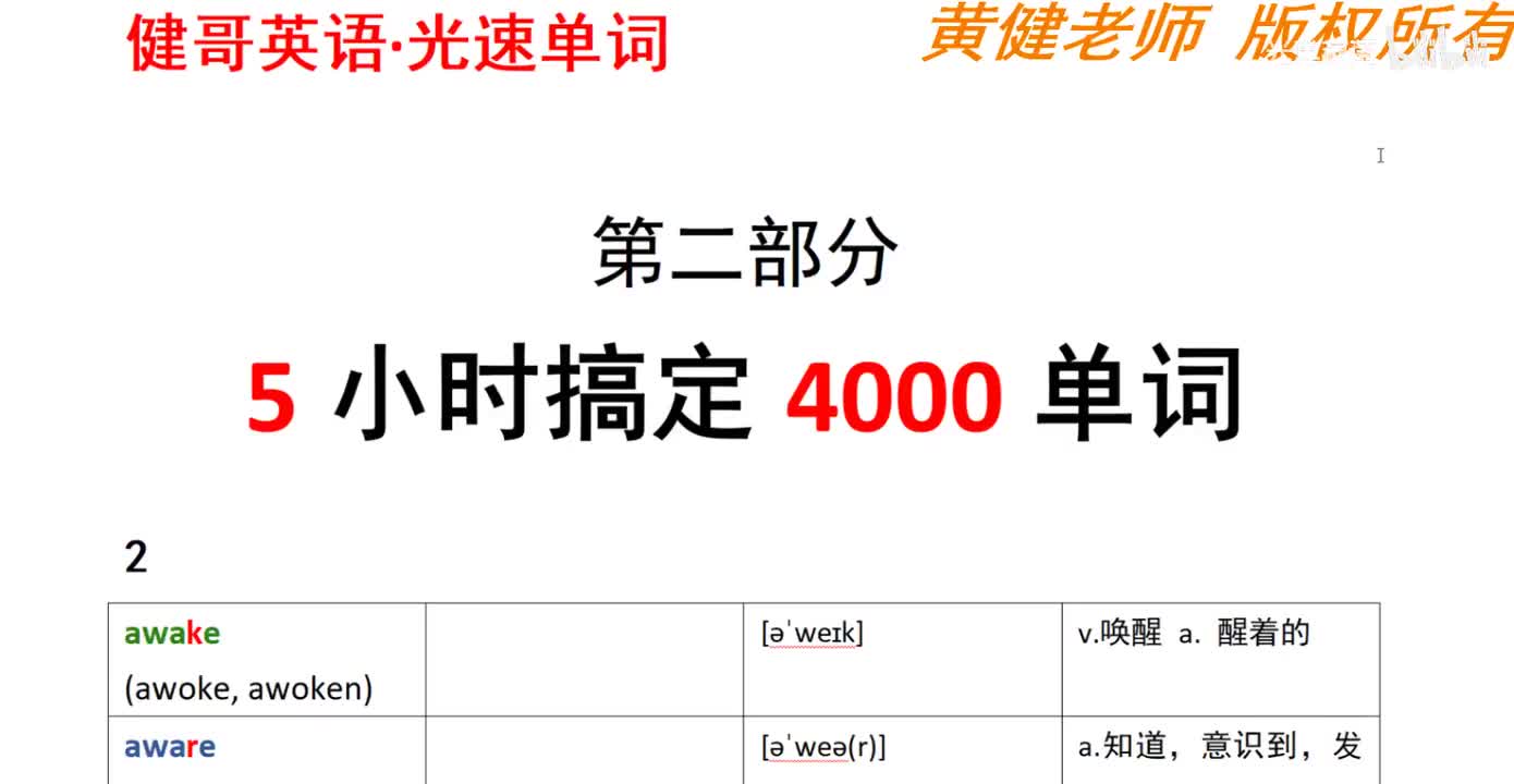 13_光速单词18_高清 720P