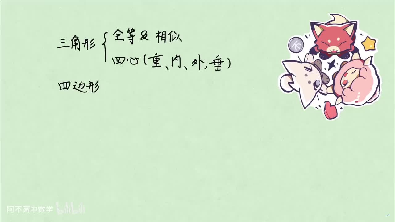 【平几】1. 三角形：全等与相似