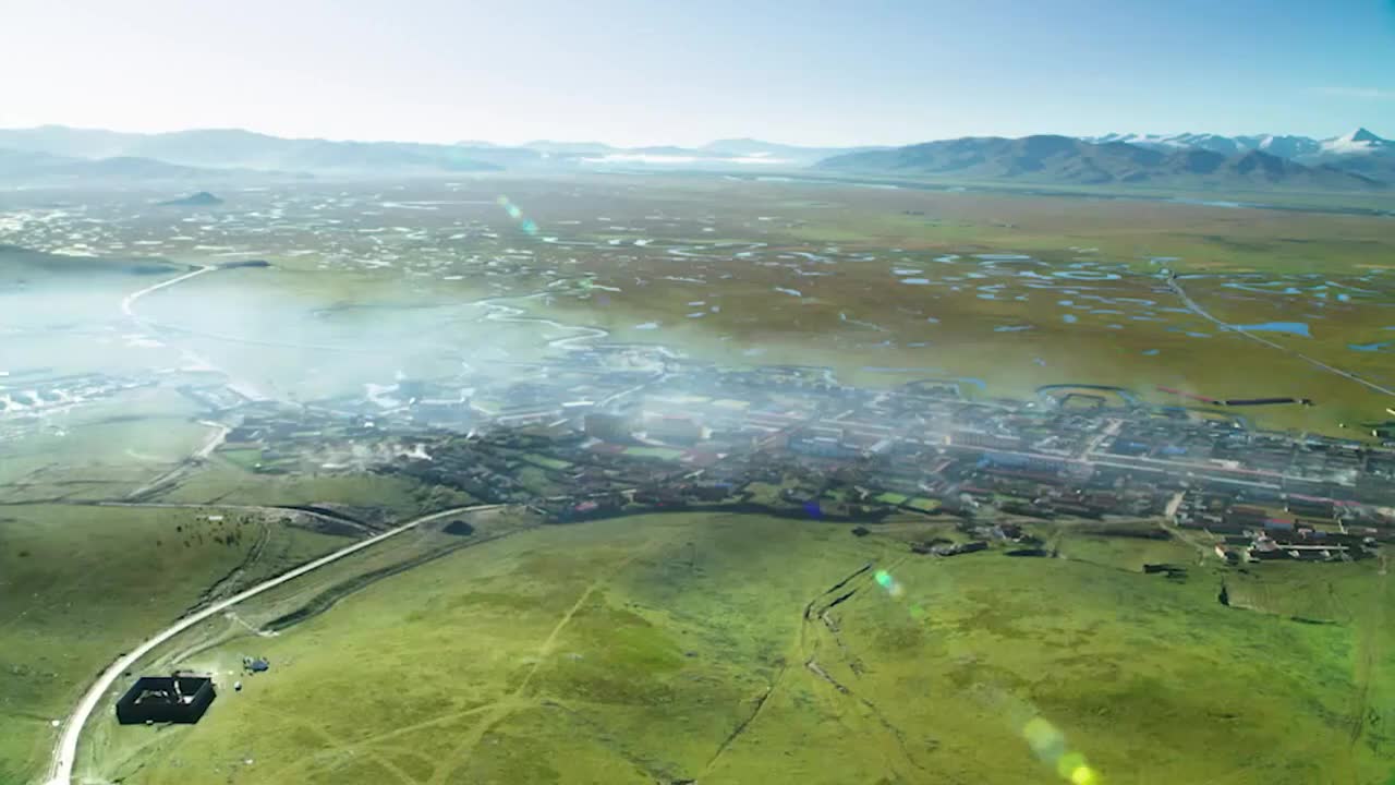 24、鸟瞰玛曲湿地草原 Amazing China-Maqu Wetland from the Above