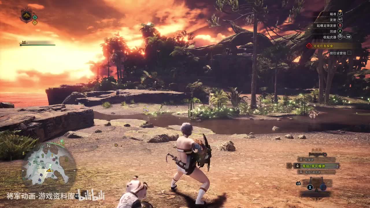 13.轻弩炮-怪物猎人世界-将军动画录制