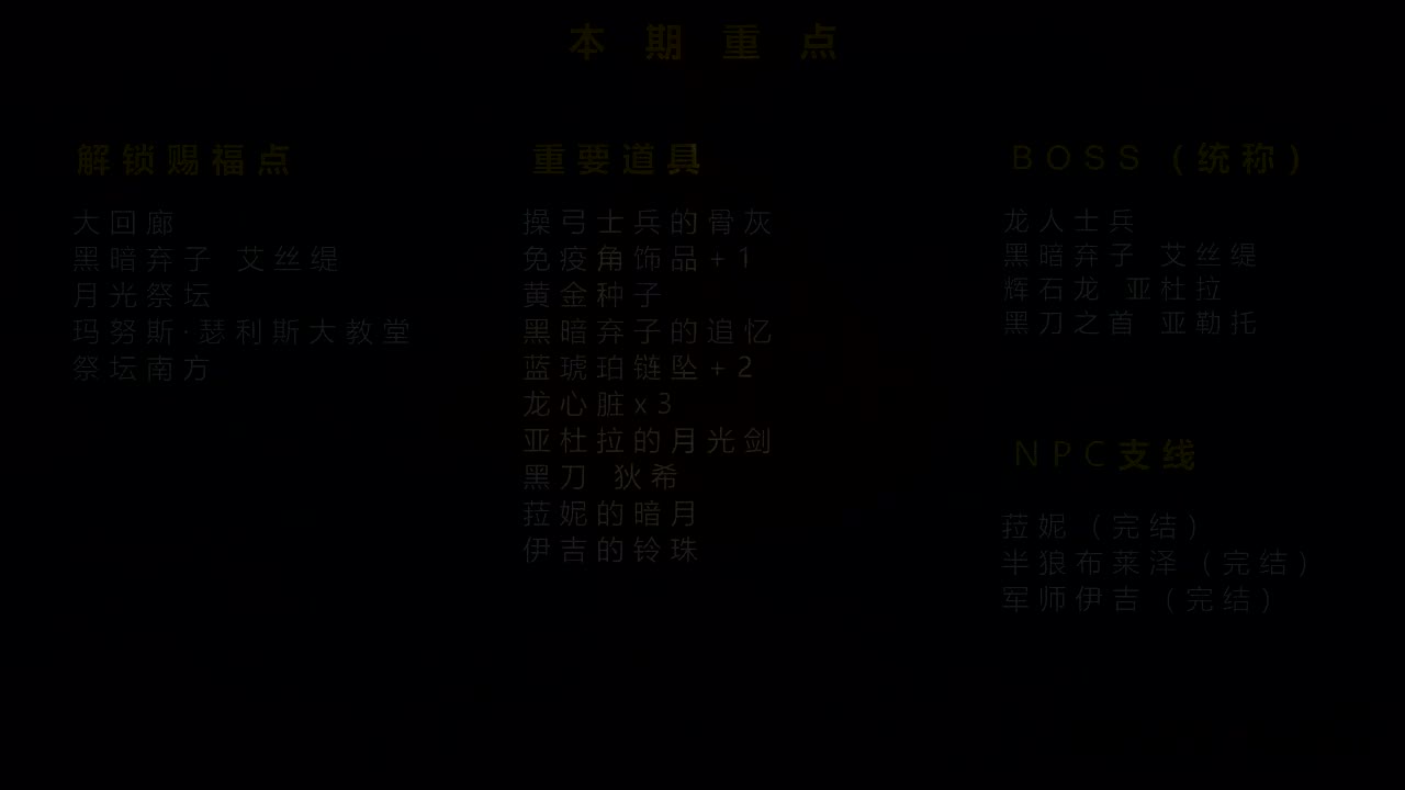 27【腐败湖+菈妮支线完结】