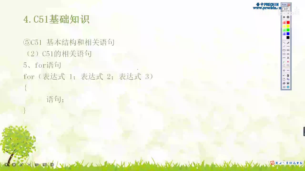 4.28-数字电路与C语言基础--for语句