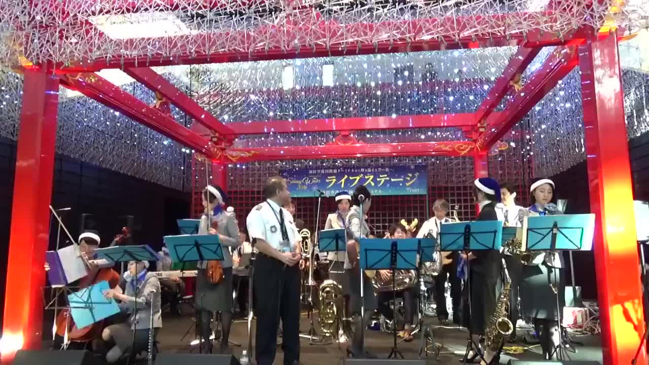 2016平安夜 羽田国际航站楼 现场版
