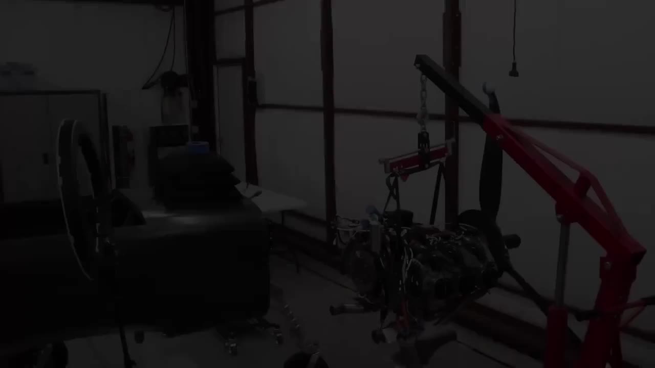 FIRST ENGINE START! - DarkAero 1